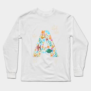 the A letter Long Sleeve T-Shirt